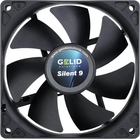 Gelid 92mm Silent 9 92mm Black