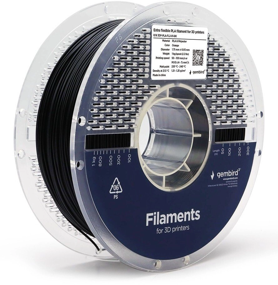 Filament extra flexible PLA 1 75