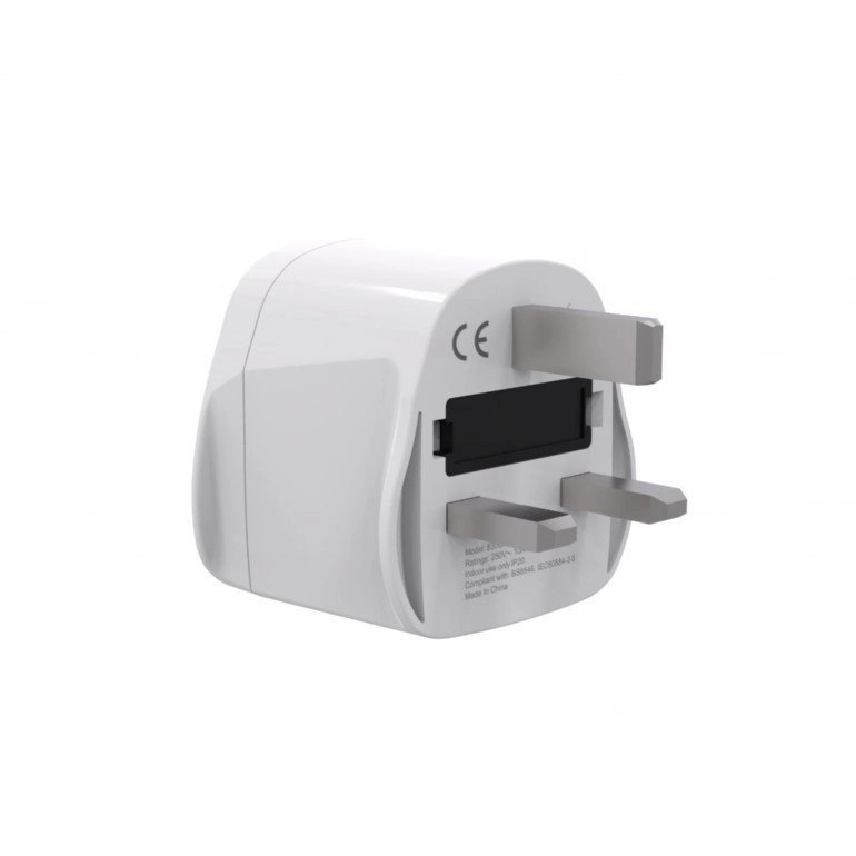 Gembird World to UK Power Adapter