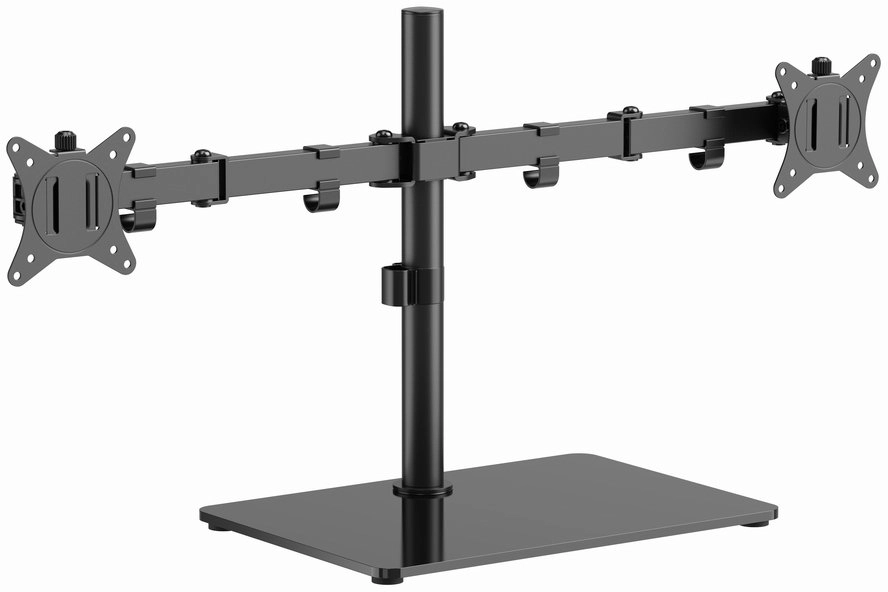 Holder Gembird MS-D2ST-01 Dual monitor desk
