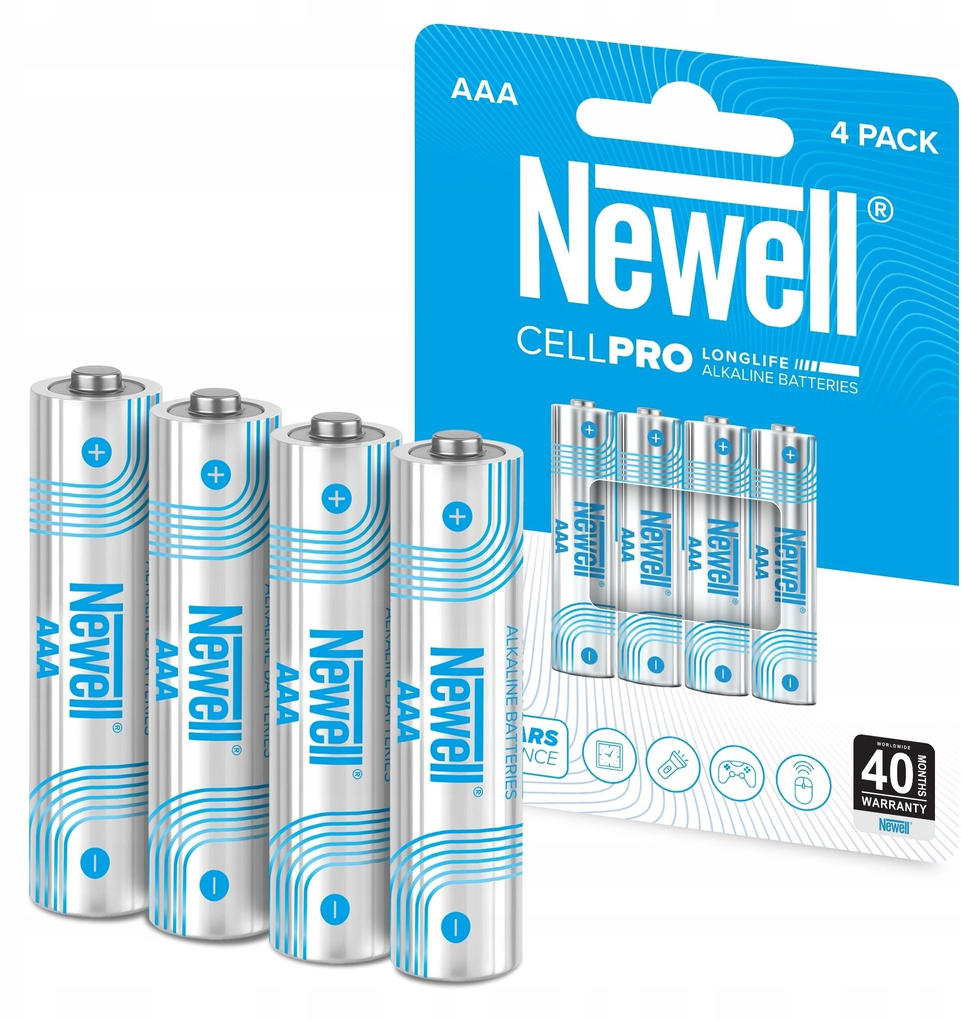 Bateria alkaliczna Newell CellPro AAA 4