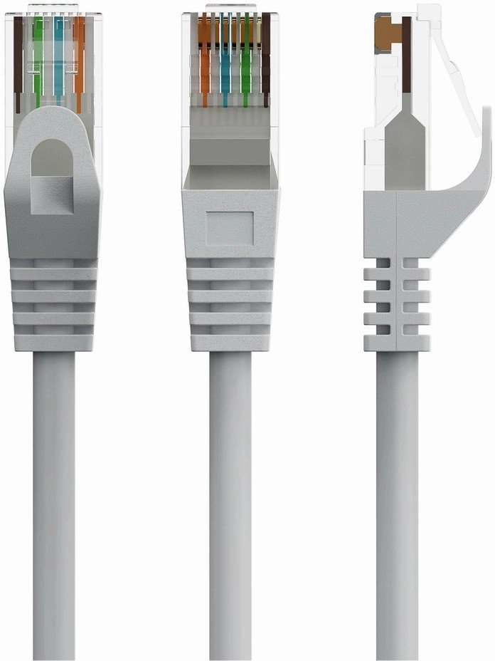 PATCH CABLE CAT6 UTP 1.5M/GREY