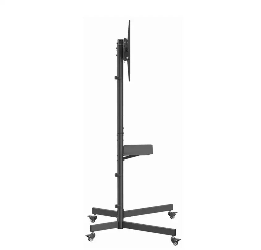 TV stand  mobile on wheels (tilt