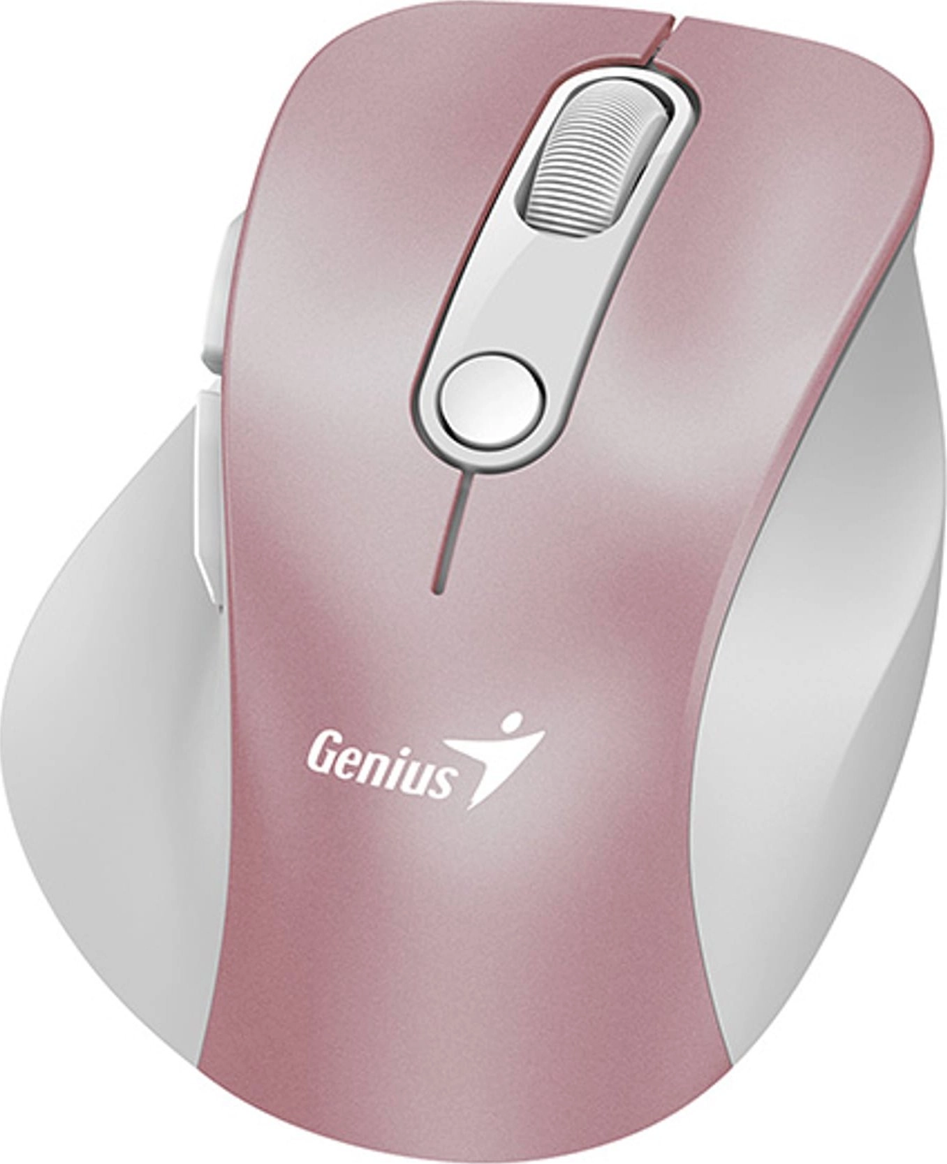 Genius Ergo 9000S Pro/Ergonomic/Optical/Right-handed/2400 DPI/USB+BT/Pink 31030039403