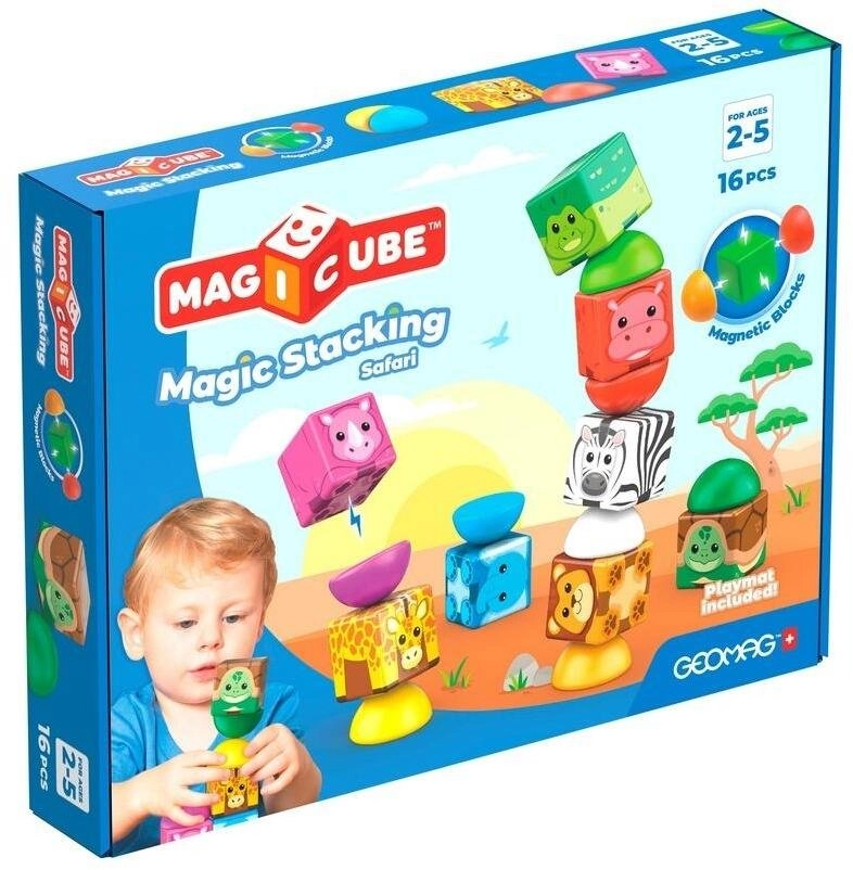Geomag Magicube Magic Stacking Safari (