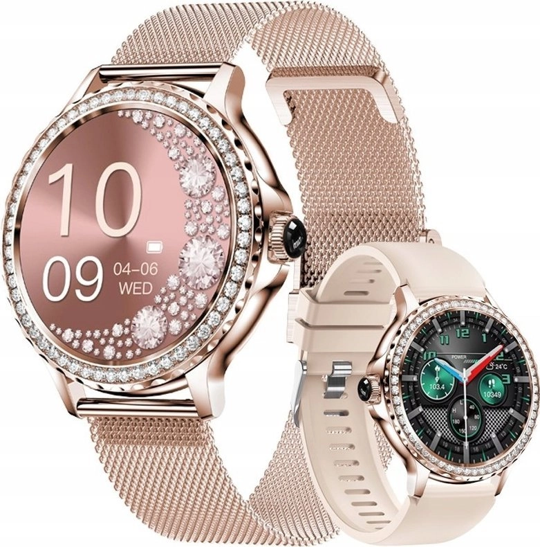 Veltori VT320-1 Women`s Smartwatch Gold Bracelet