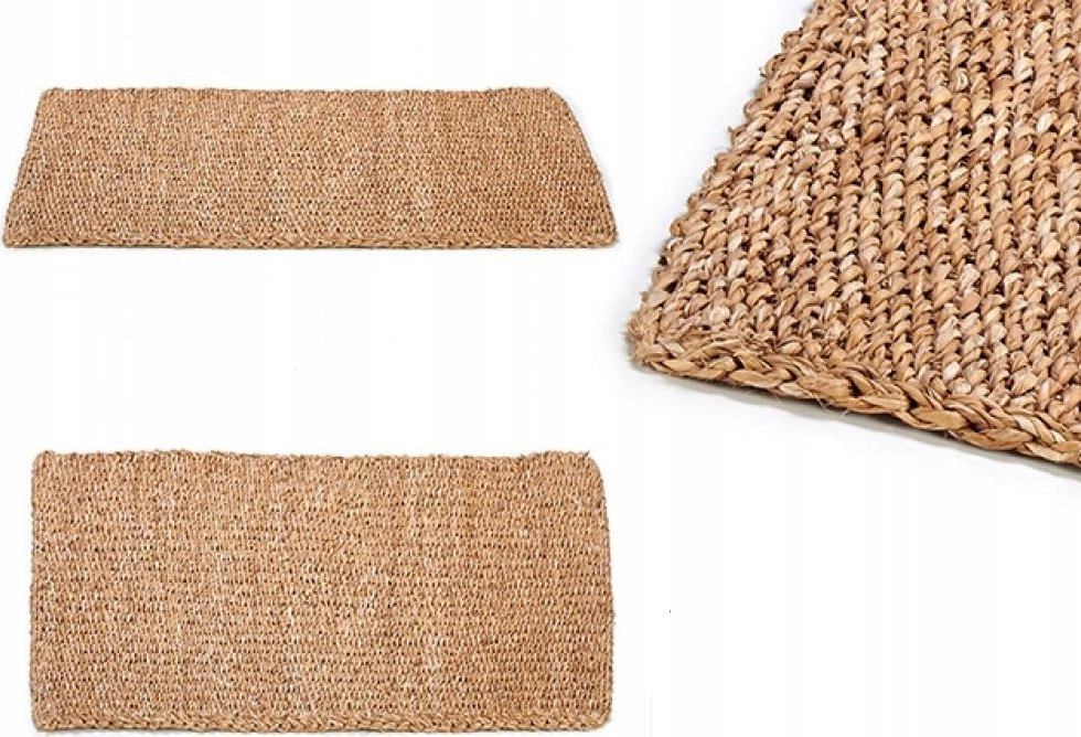 Bathmat Rafia Brown 65 x 45