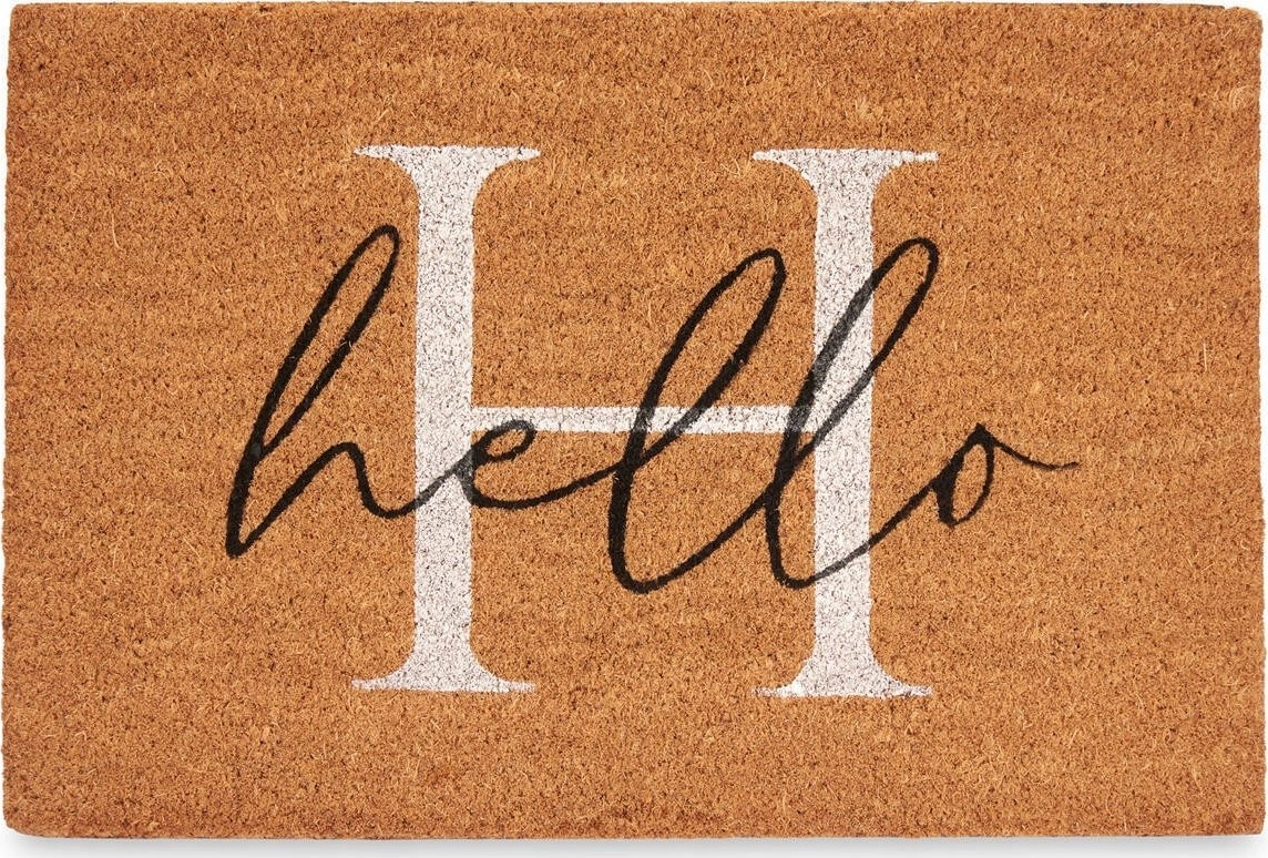 Giftdecor HELLO coconut doormat  60 x