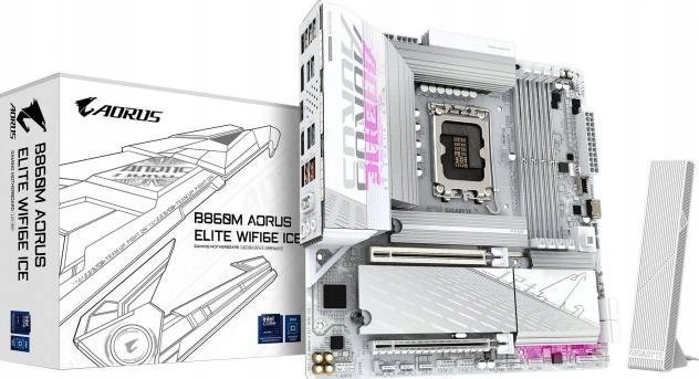 GIGABYTE B860M AORUS ELITE WF6E ICE