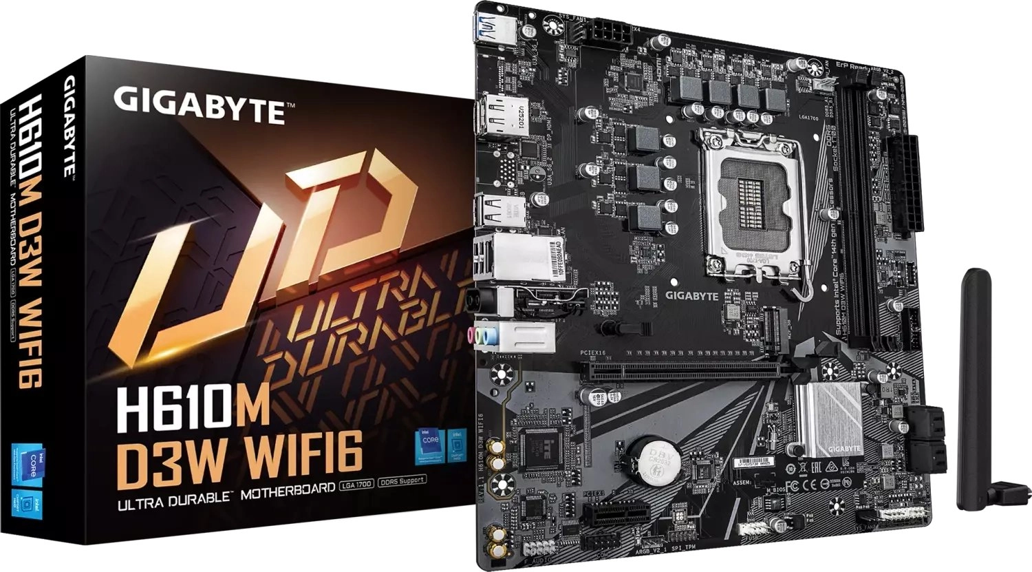 Gigabyte H610M D3W Wifi6 (H610 S1700