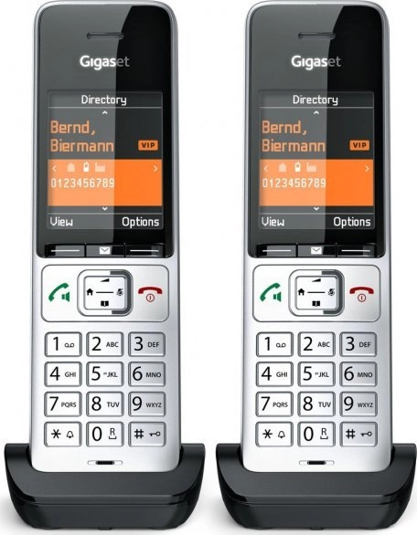 Gigaset Gigaset COMFORT 500HX duo silver-black