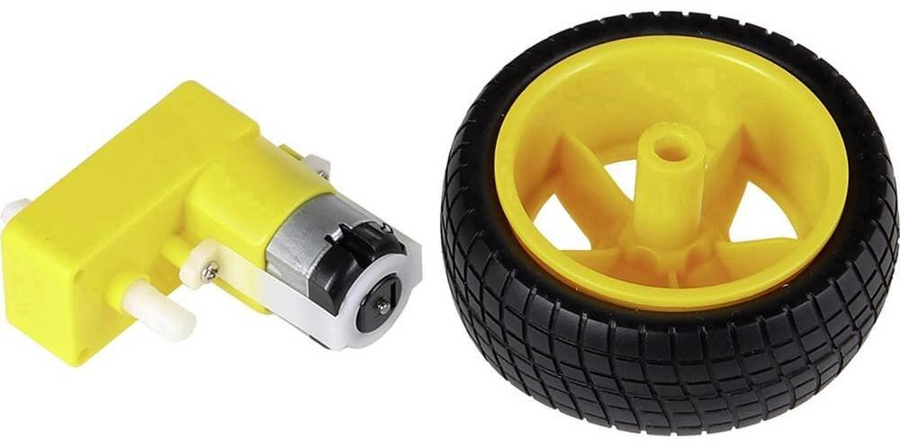Joy-iT Gear motor at the angle