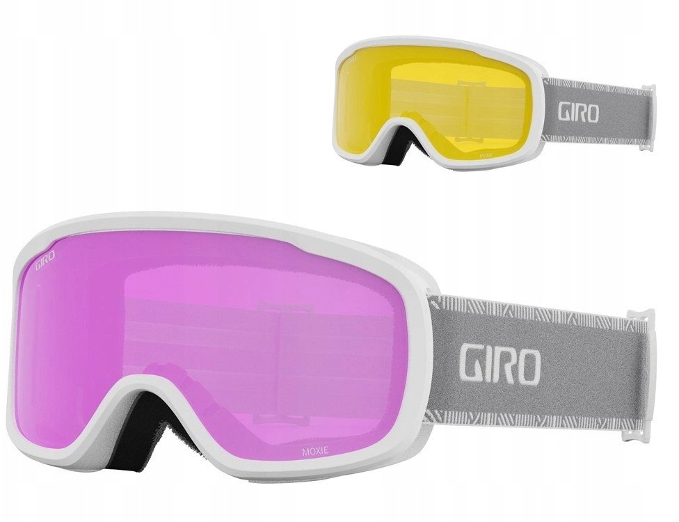 Gogle zimowe GIRO MOXIE WHITE GREY