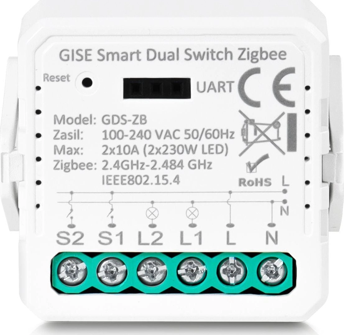 Gise GISE Smart Dual Switch no
