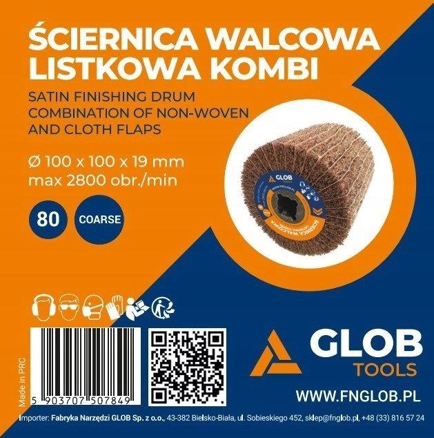 Glob GLOB TOOLS combi cylindrical flap