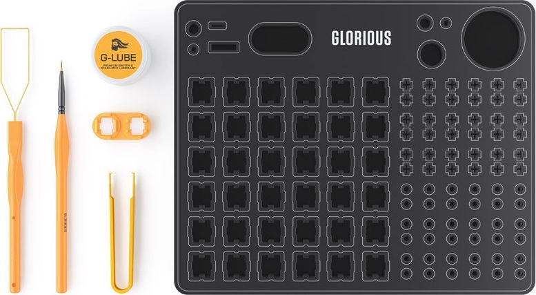 Glorious Gaming LUBE STATION Keyboard switches