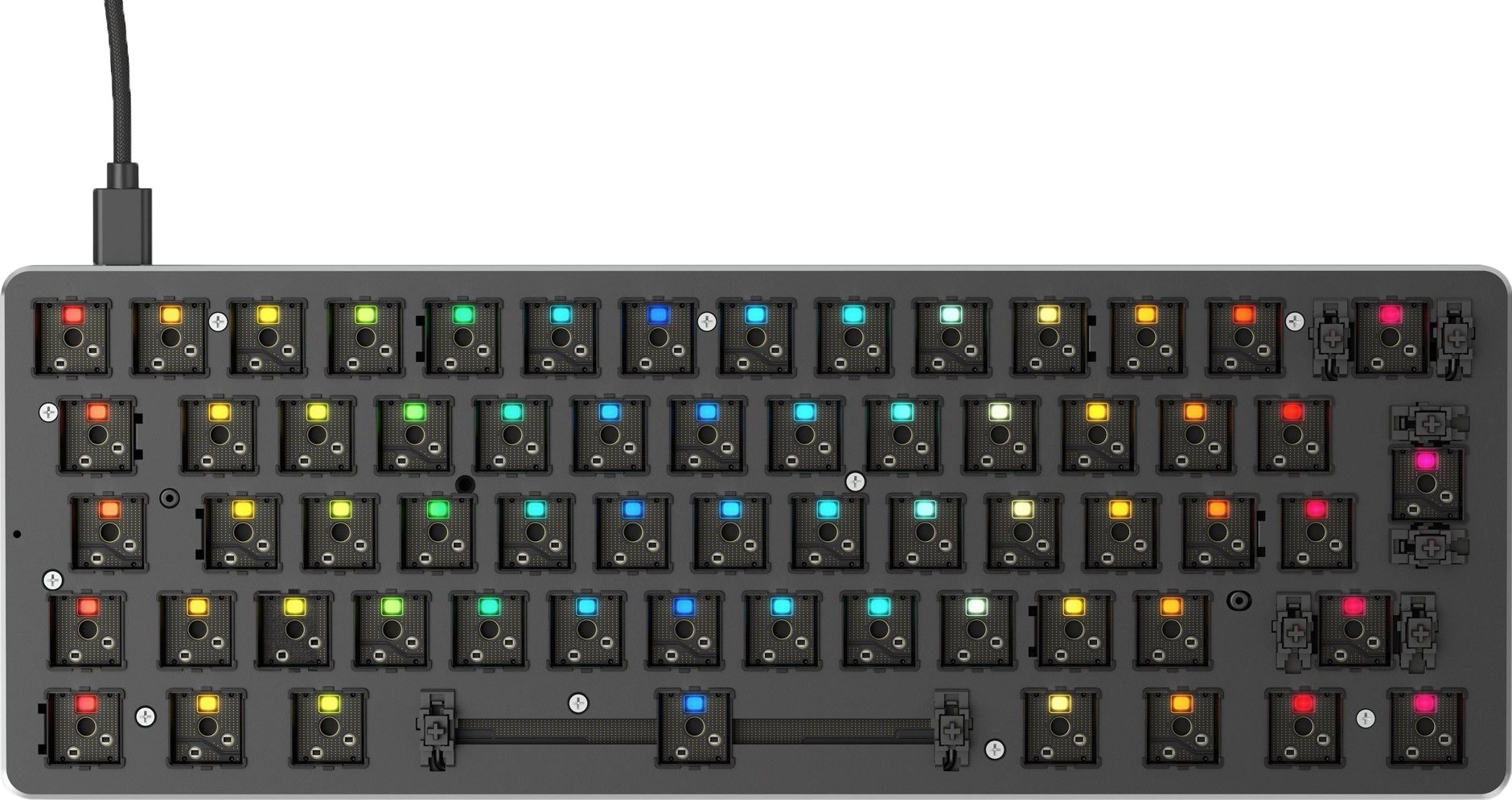 Glorious Gaming GMMK Keyboard barebone GMMK-COMPACT-RGB