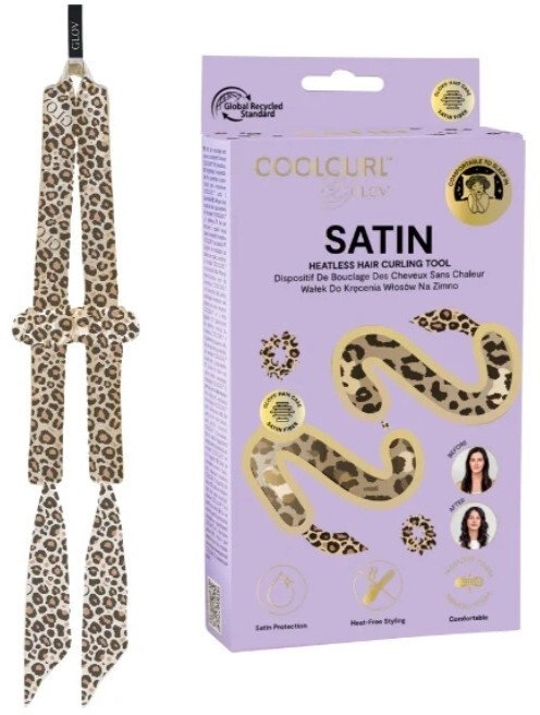 Glov Coolcurl Satin Cheetah cold curling