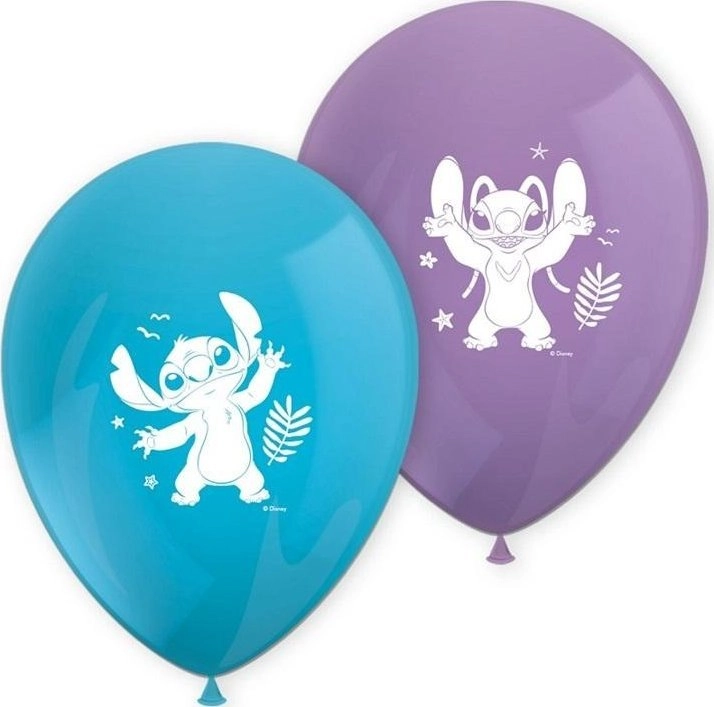 Balon StitchAngel Disney 8szt 5201184969168