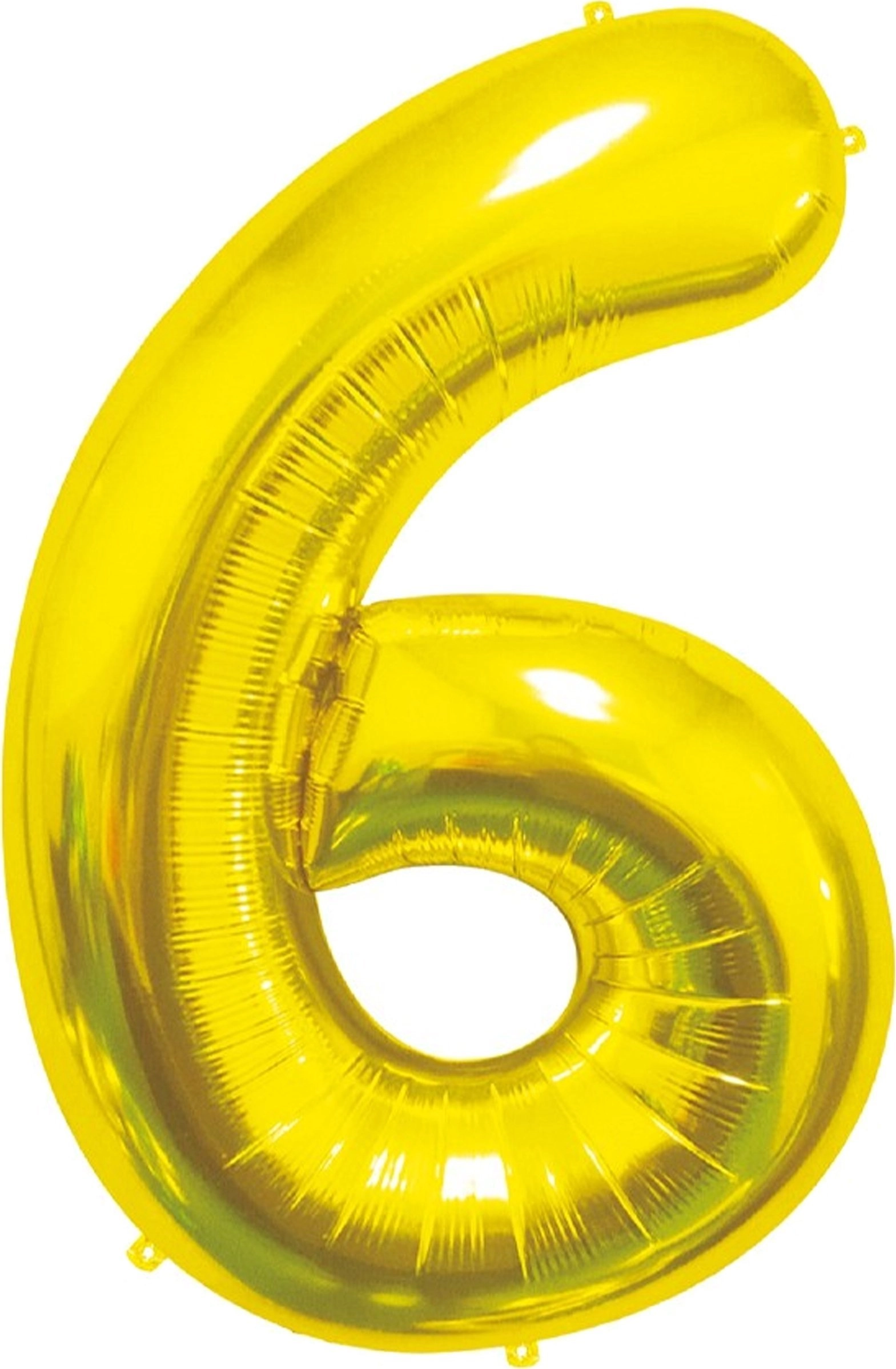 GoDan BC foil balloon Number 6