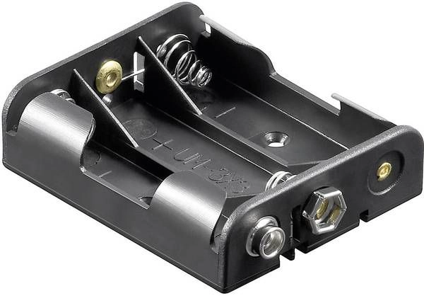 Goobay 3x AA (Mignon) battery holder