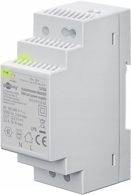 DIN rail power supply 12 V