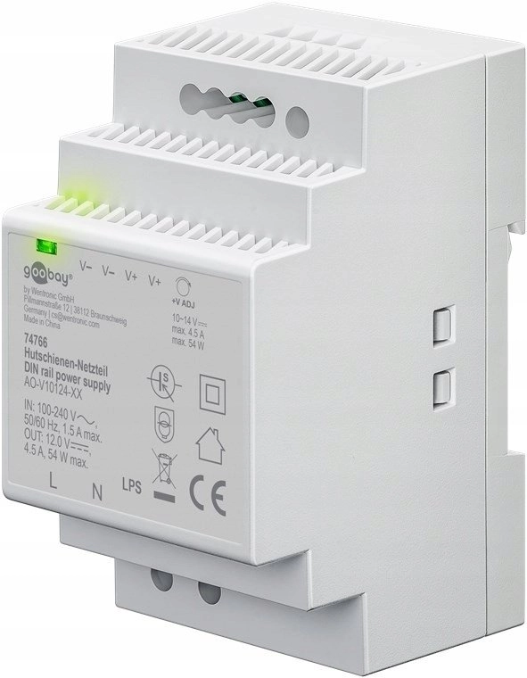 DIN rail power supply 12 V