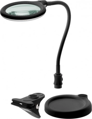 Lampka biurkowa Goobay Lampa lupa LED