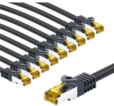 Goobay RJ45 kabel krosowy CAT 6A