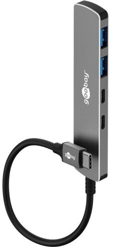 Slim 4-Port USB Hub USB-C⢠to