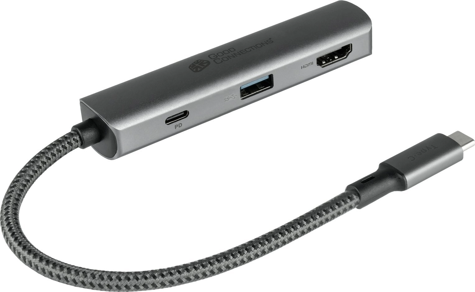 GoodConnections HUB-C002A USB-C HUB 3-Port 1xHDMI