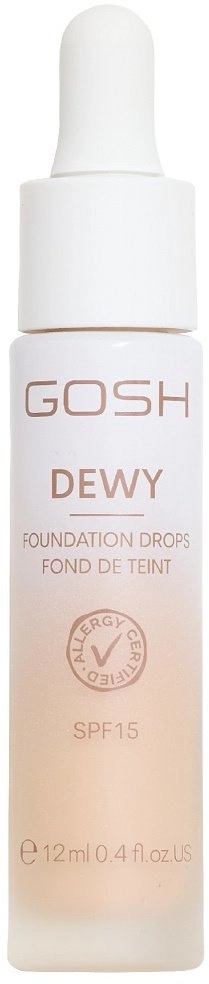 GOSH_Dewy Foundation Drops rozświetlający podkład w
