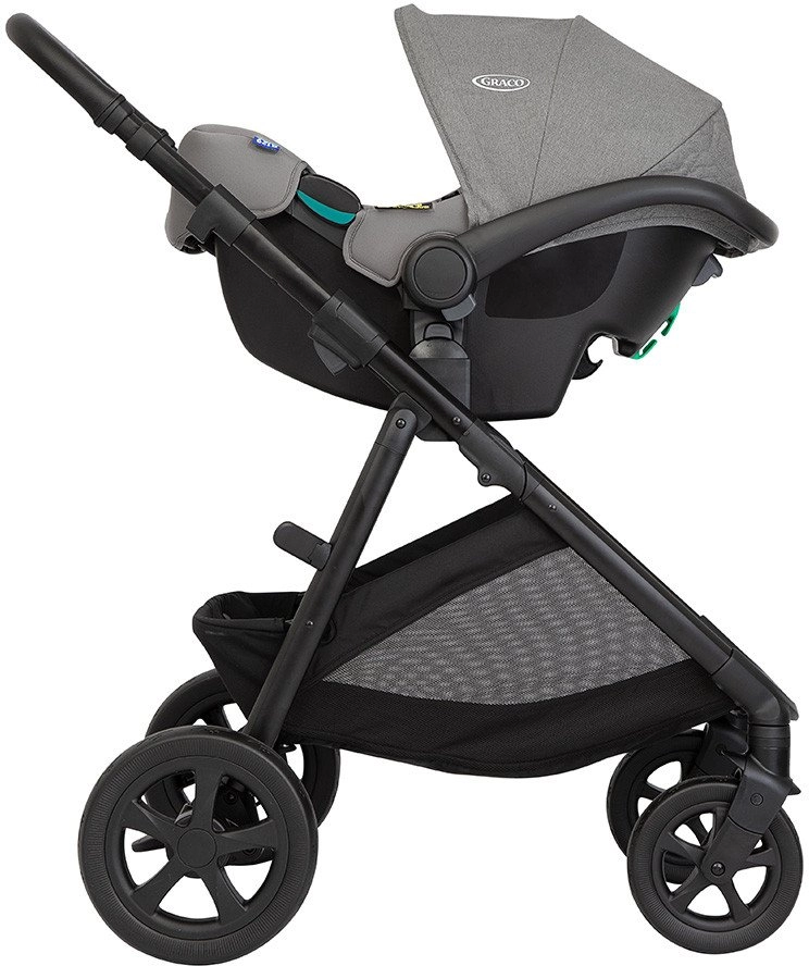 GRACO STROLLER NEAR2ME DLX TRIO ASH