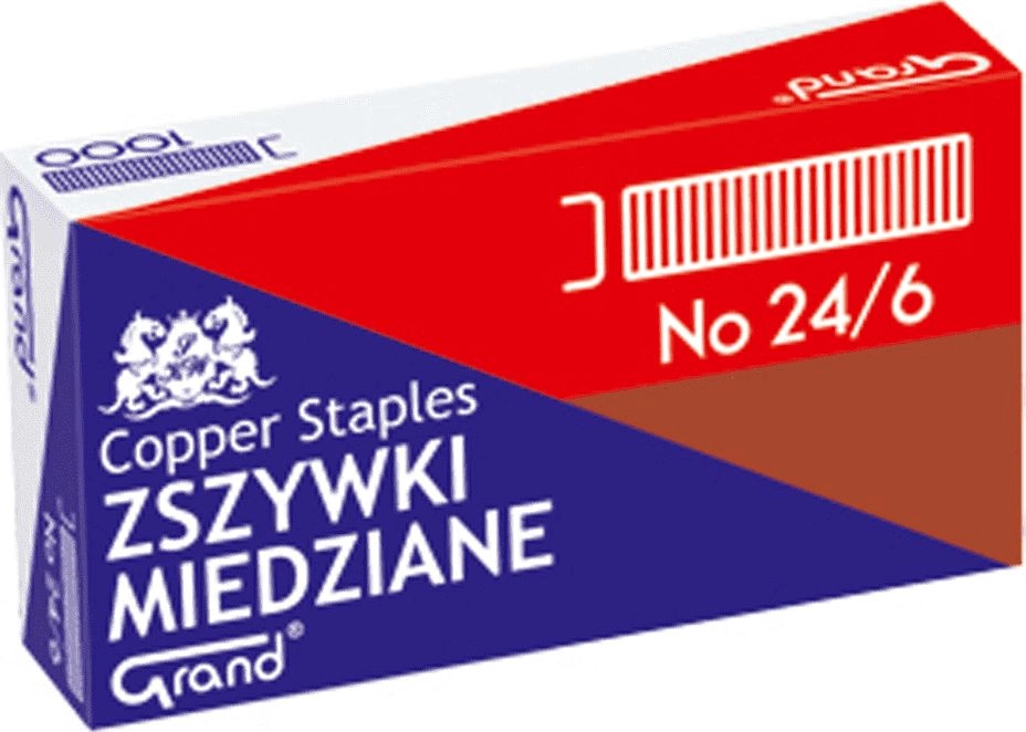 Grand Copper staples 24/6 1000pcs (384210)