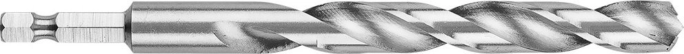 Graphite drill bit Hex metal drill