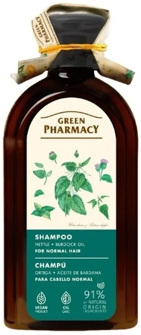 Green Pharmacy Szampon Pokrzywowo-Łopianowy do Włosów