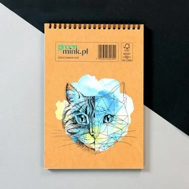 Greenmink Sketchbook 17x25cm 96k white 454804