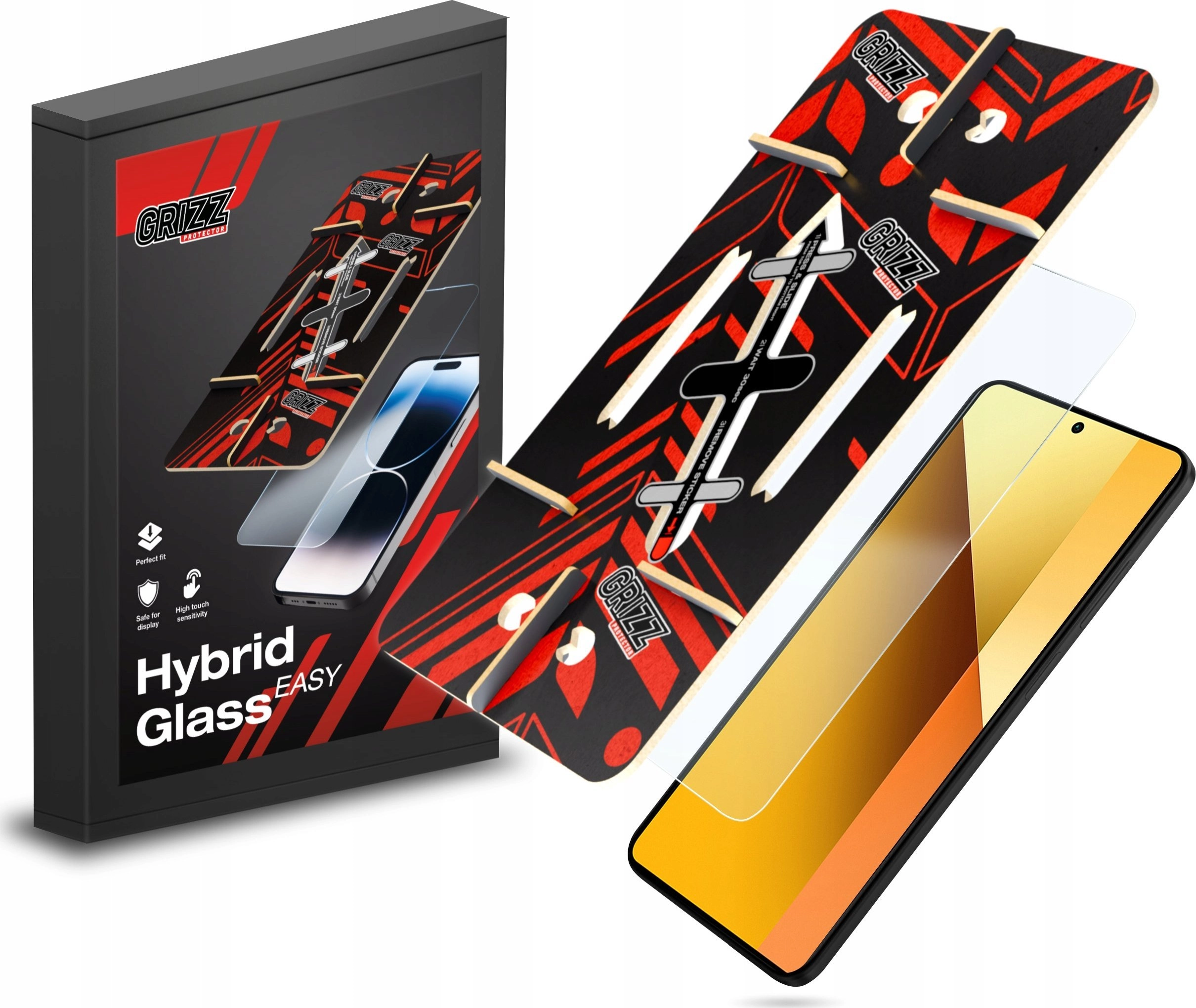 GrizzGlass GrizzGlass HybridGlass Easy for Xiaomi
