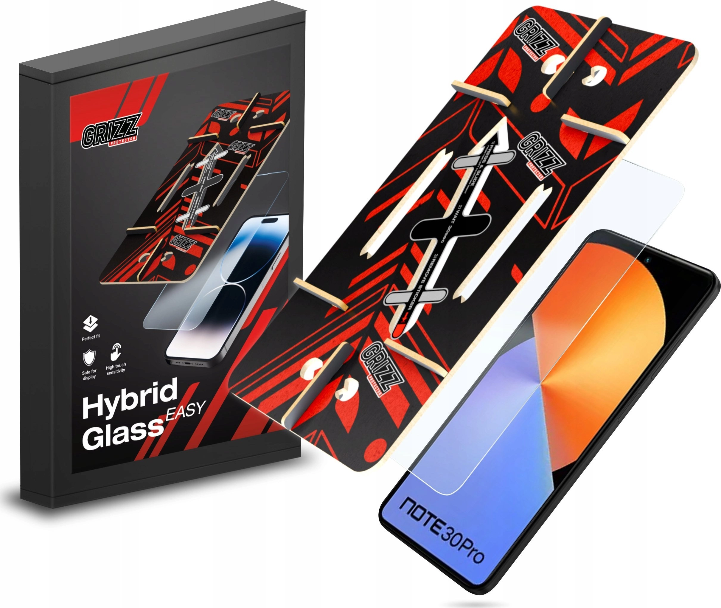 GrizzGlass HybridGlass Easy hybrid glass for