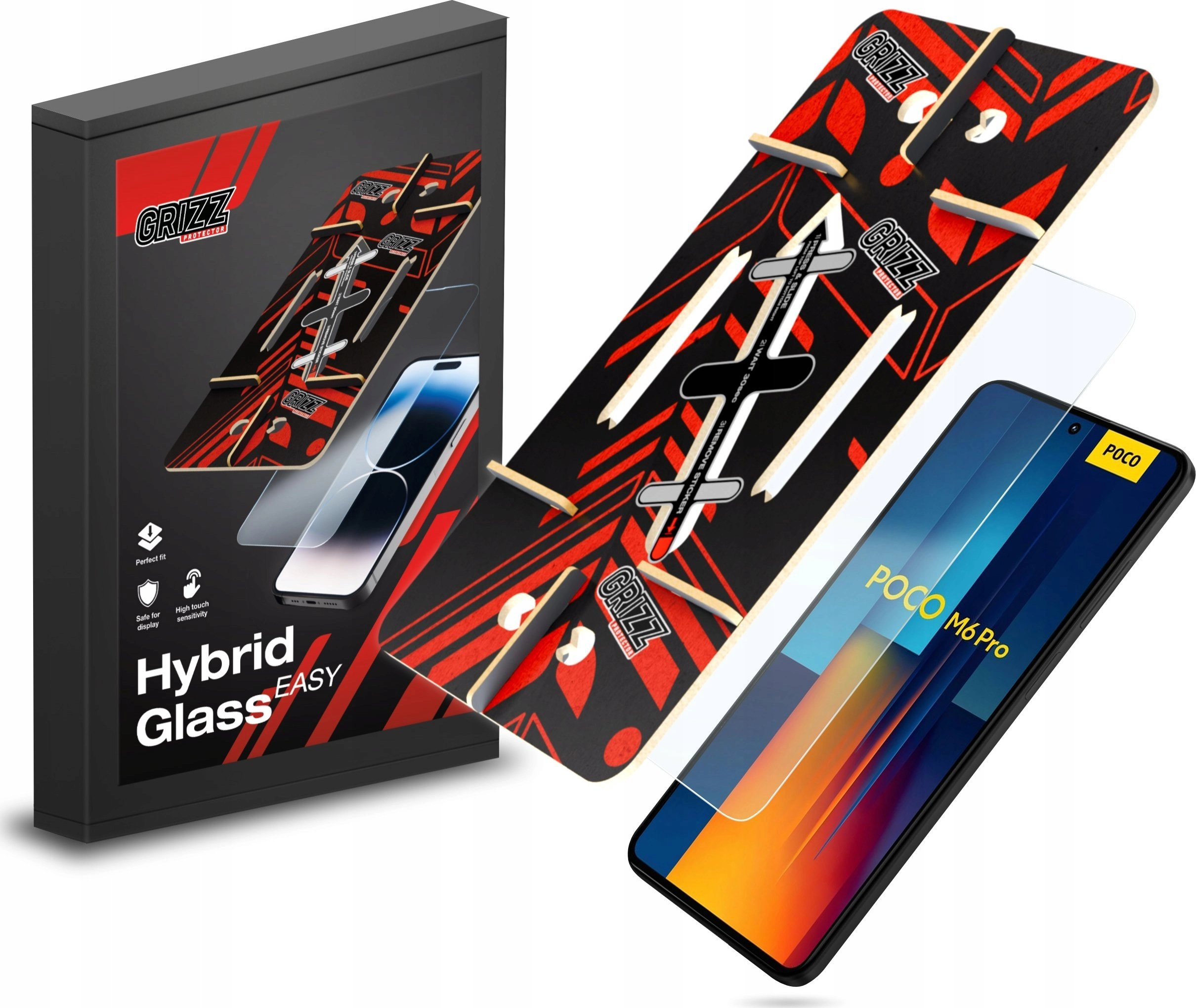 GrizzGlass GrizzGlass HybridGlass Easy for Xiaomi