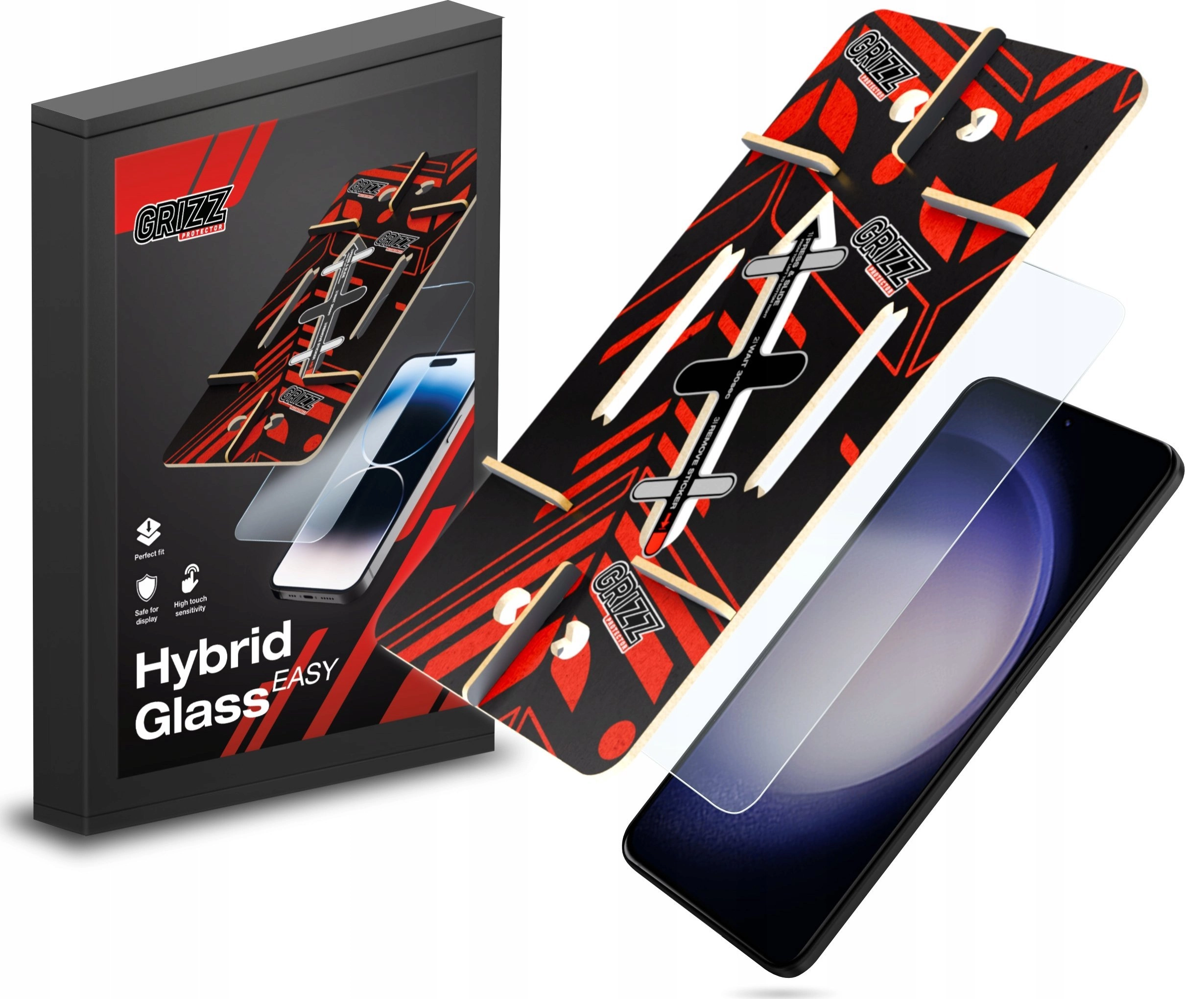 GrizzGlass HybridGlass Easy hybrid glass for