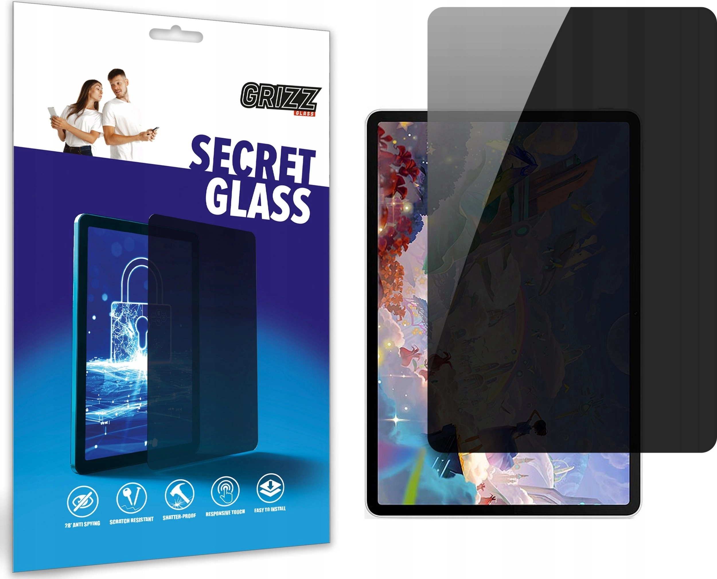 GrizzGlass Szkło prywatyzujące GrizzGlass SecretGlass do