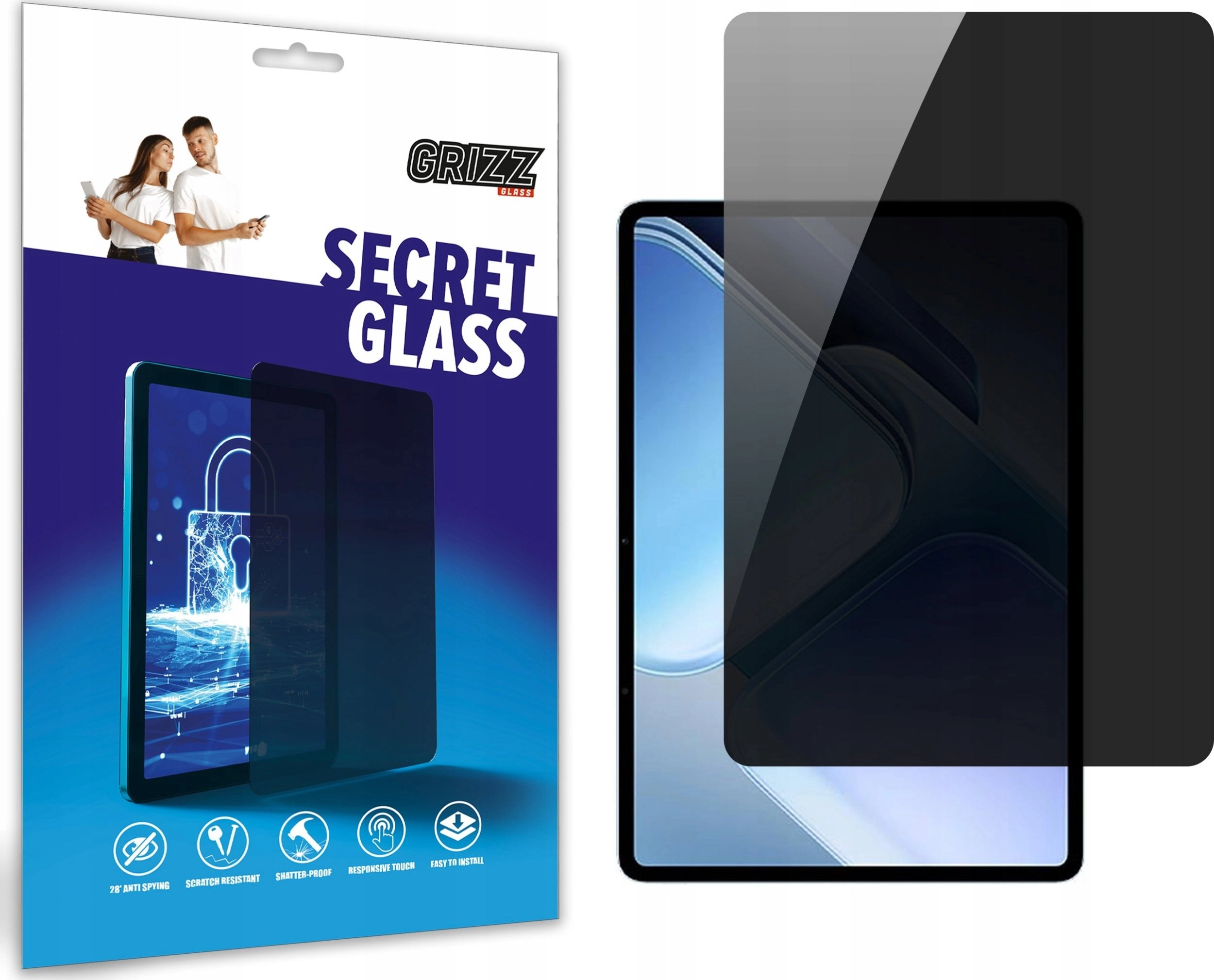 GrizzGlass Szkło prywatyzujące GrizzGlass SecretGlass do