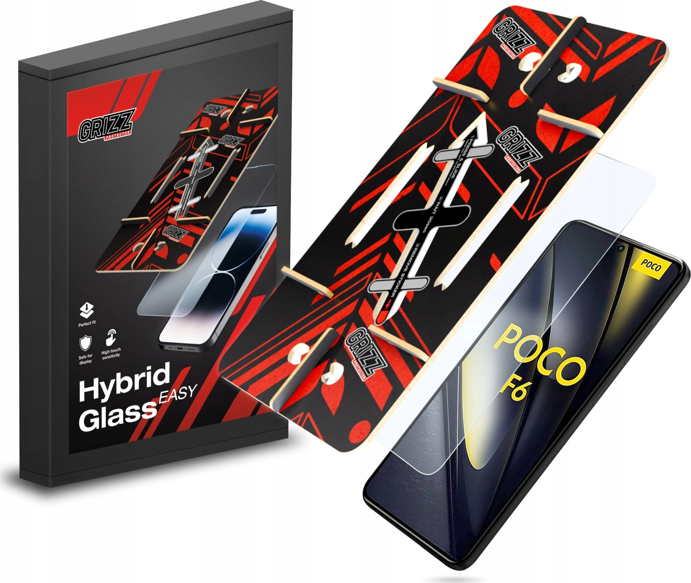 GrizzGlass HybridGlass Easy hybrid glass for