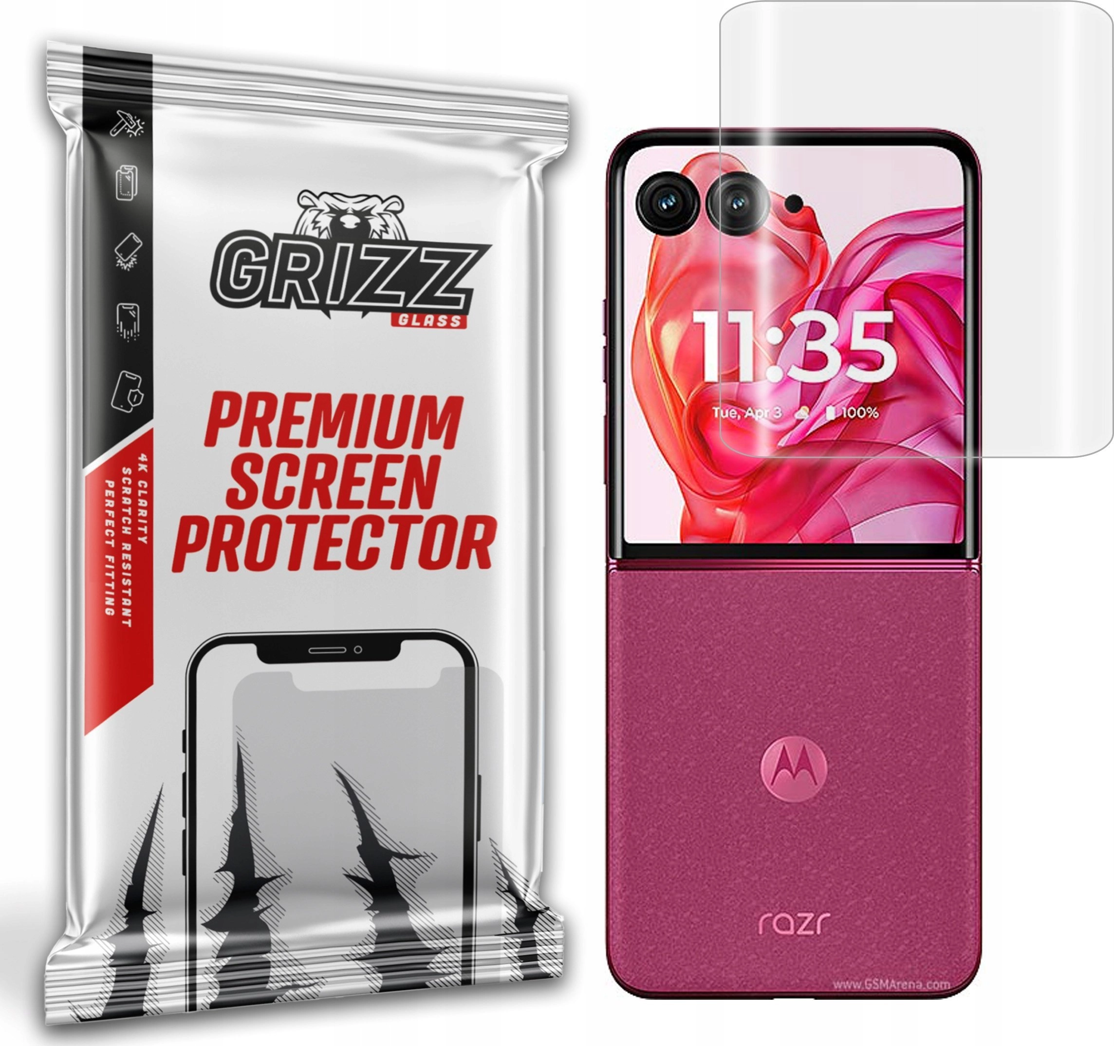 GrizzGlass GrizzGlass Hydrofilm Hydrogel Film for