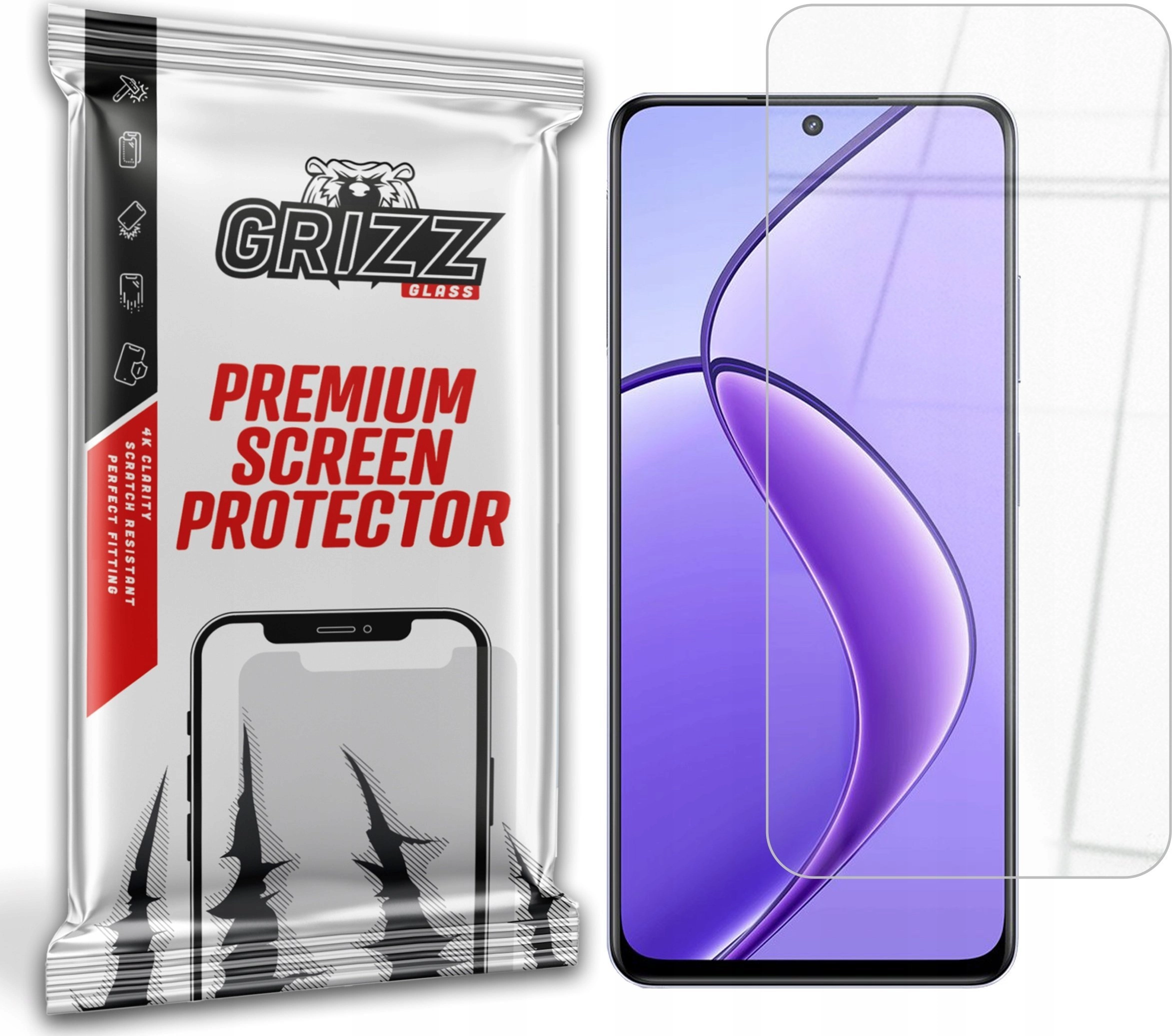 GrizzGlass GrizzGlass HybridGlass to Realme 12