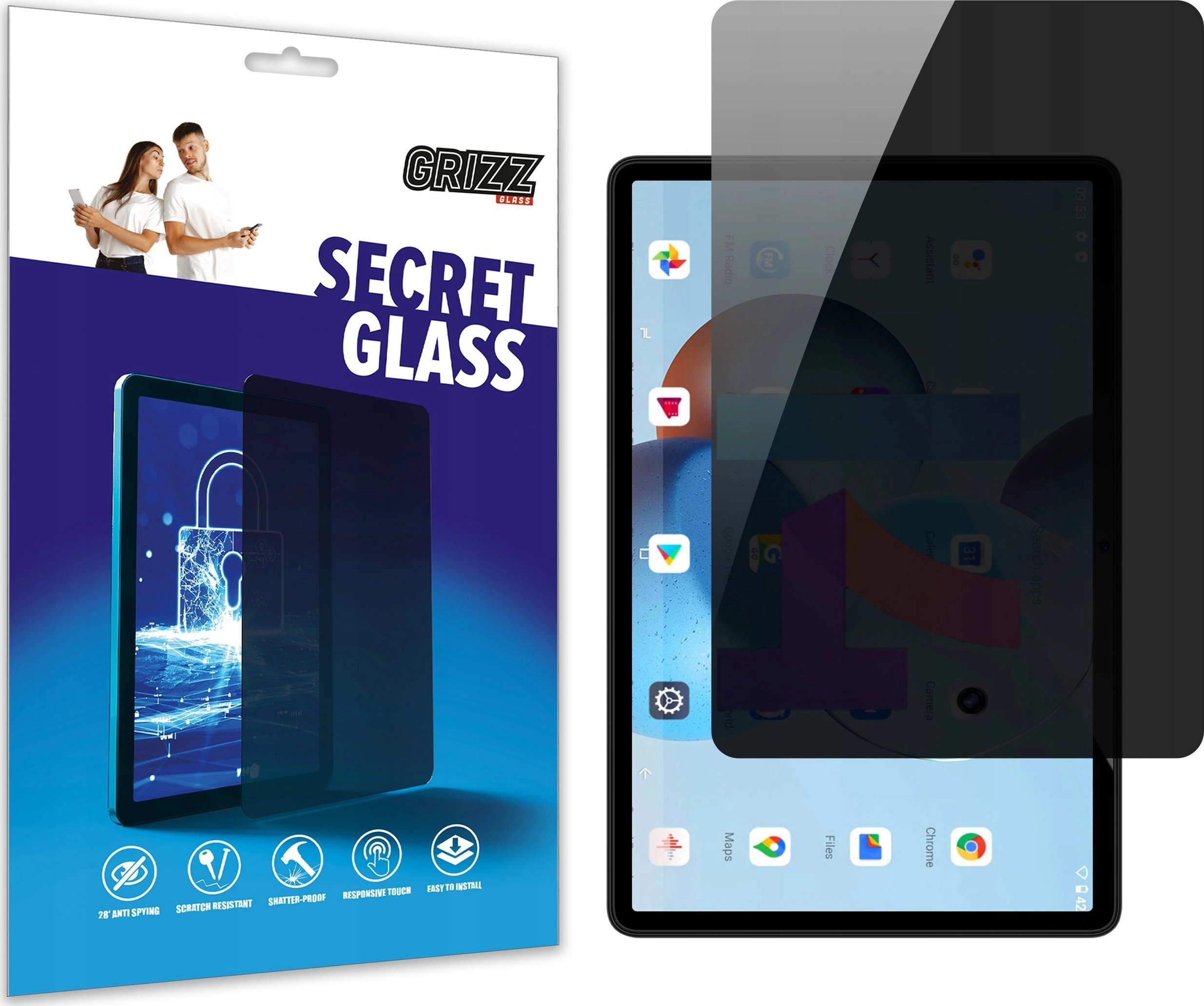 GrizzGlass Szkło prywatyzujące GrizzGlass SecretGlass do
