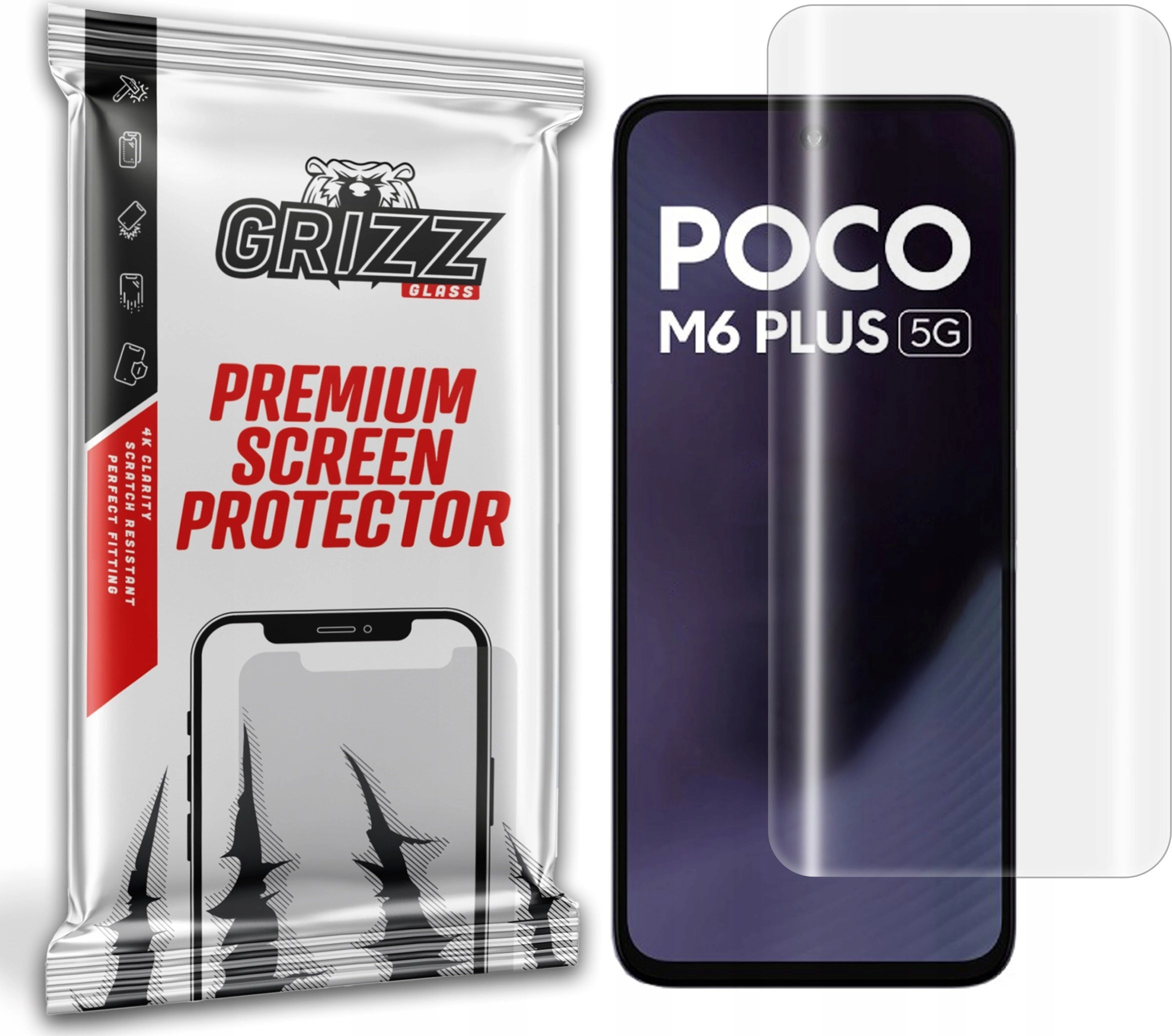 GrizzGlass GrizzGlass Hydrofilm Hydrogel Film for