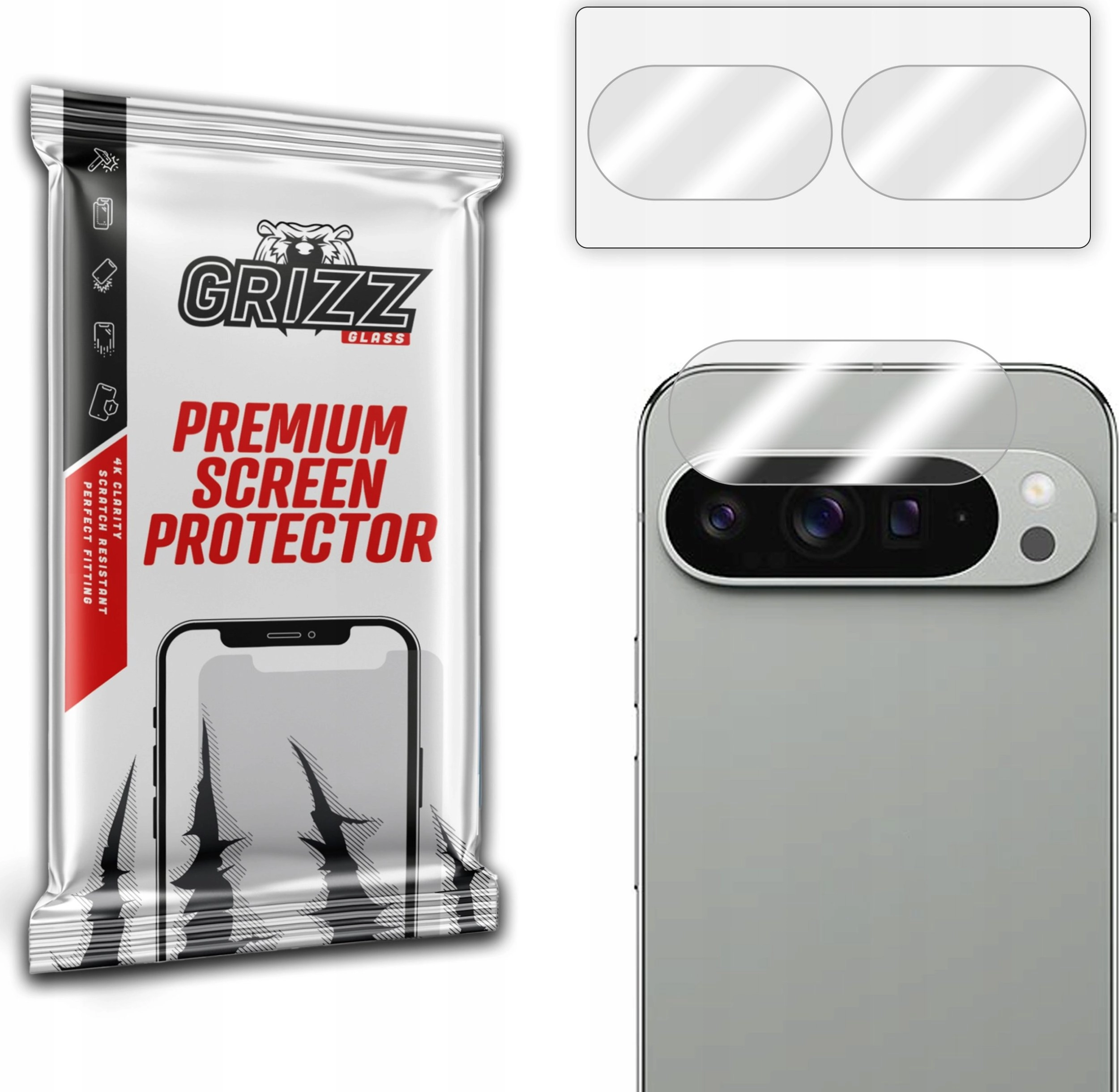 GrizzGlass GrizzGlass HybridGlass Camera Glass for