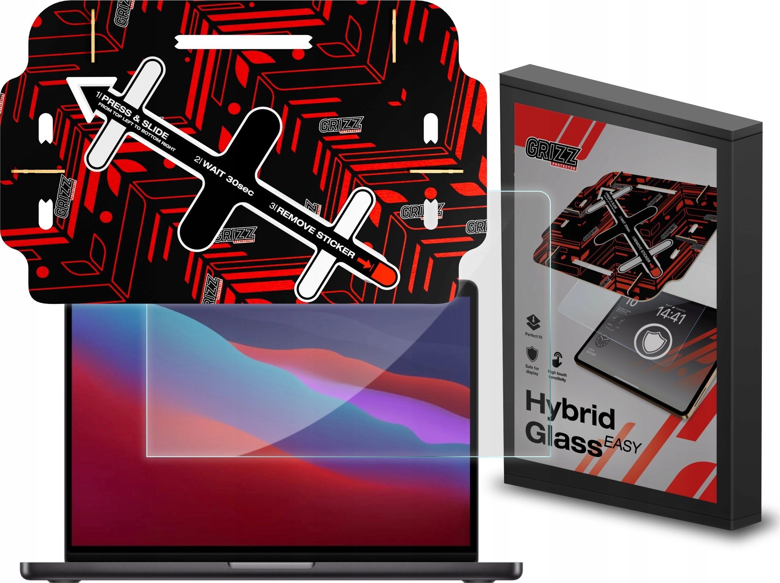 Filtr GrizzGlass Szkło hybrydowe GrizzGlass HybridGlass